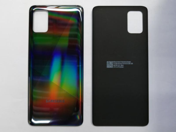 Tapa Samsung Galaxy A51 - Negra Sin Marco