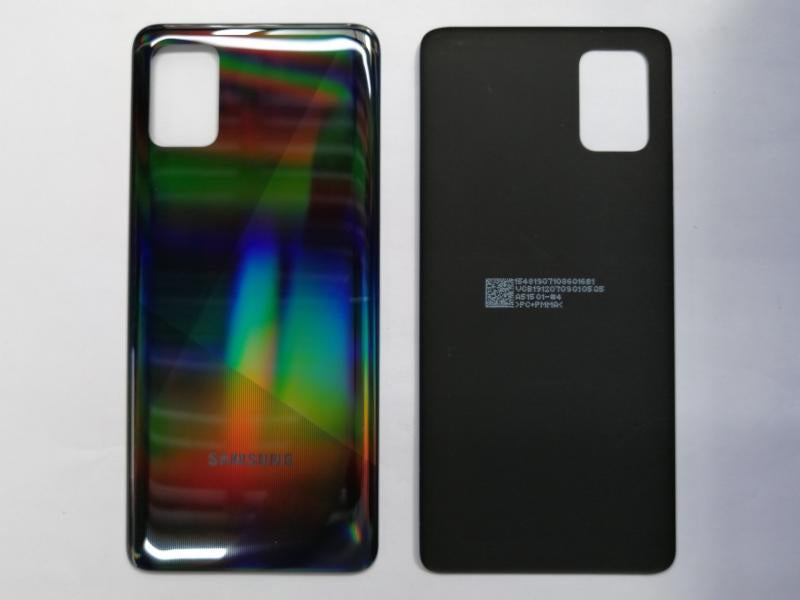 Tapa Samsung Galaxy A51 - Negra Sin Marco