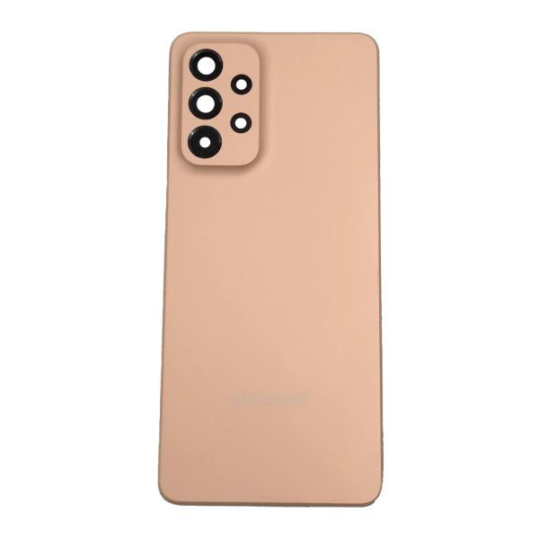 Tapa Samsung Galaxy A53 5G - Anaranjada Sin Marco