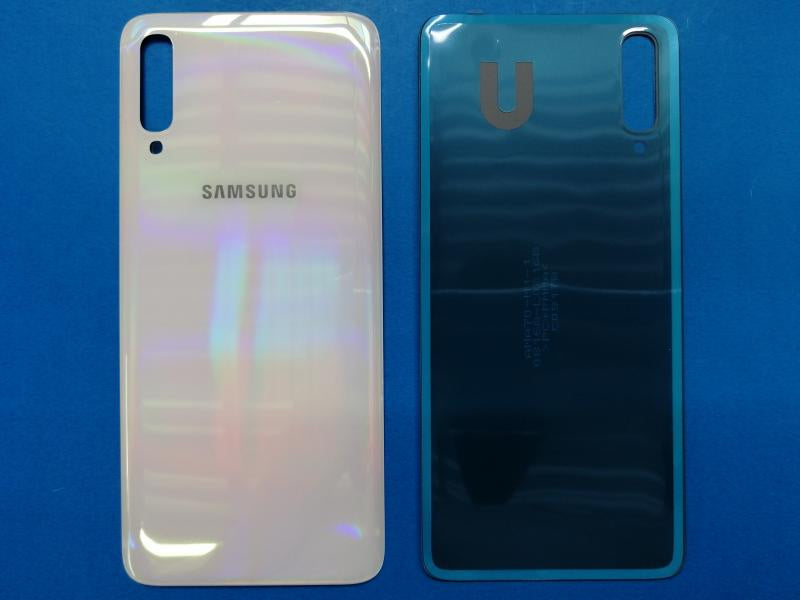 Tapa Samsung Galaxy A70 - Plateada Sin Marco