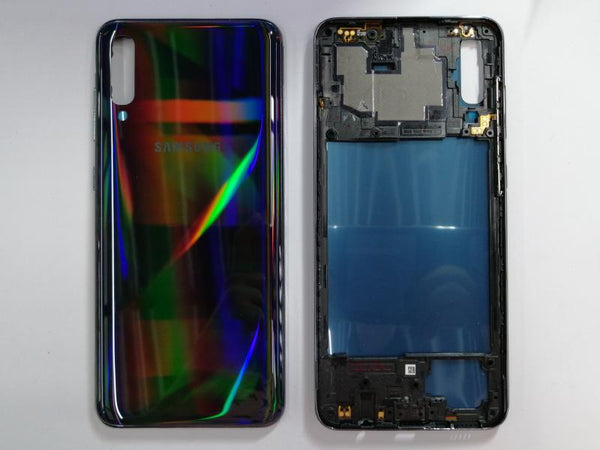 Tapa Samsung Galaxy A70 - Negra con Marco