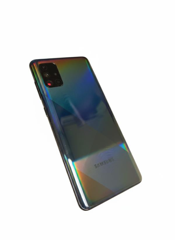 Tapa Samsung Galaxy A71 4G - Negra con Marco