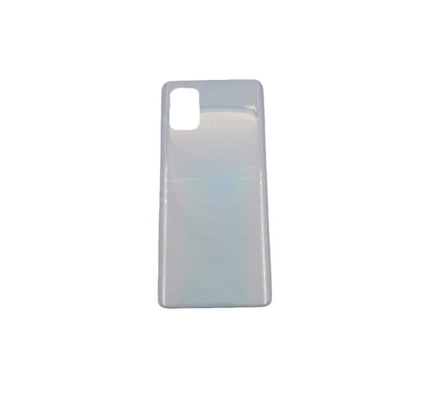 Tapa Samsung Galaxy A71 4G - Plateada Sin Marco