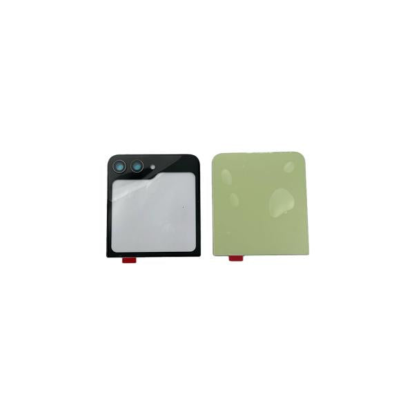 Tapa Samsung Galaxy Flip 5 - Crema Sin Marco