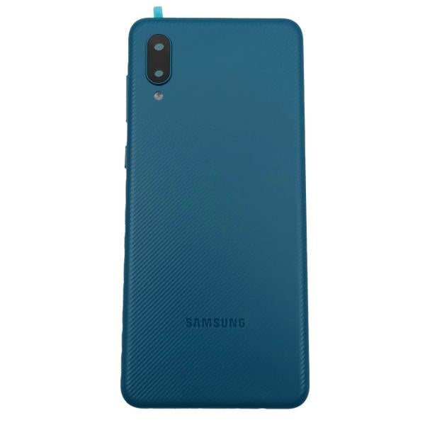 Tapa Samsung Galaxy M02 - Azul Sin Marco