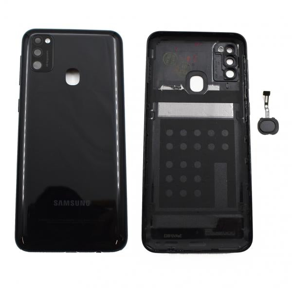 Tapa Samsung Galaxy M21 - Negra con Marco