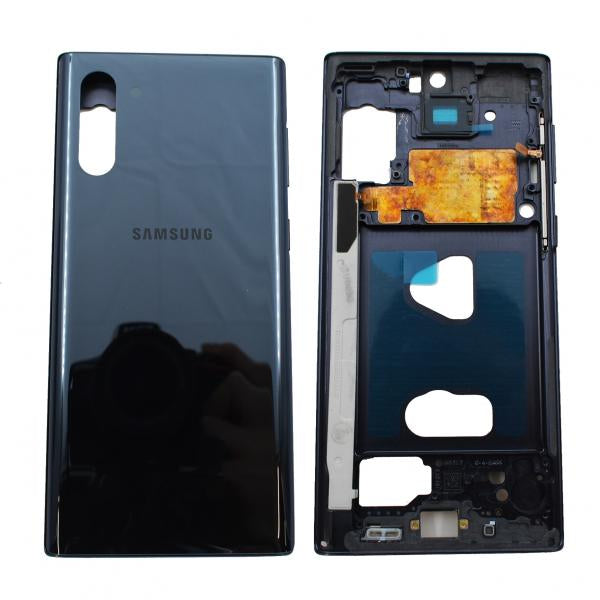 Tapa Samsung Galaxy Note 10 N970 - Negra con Marco
