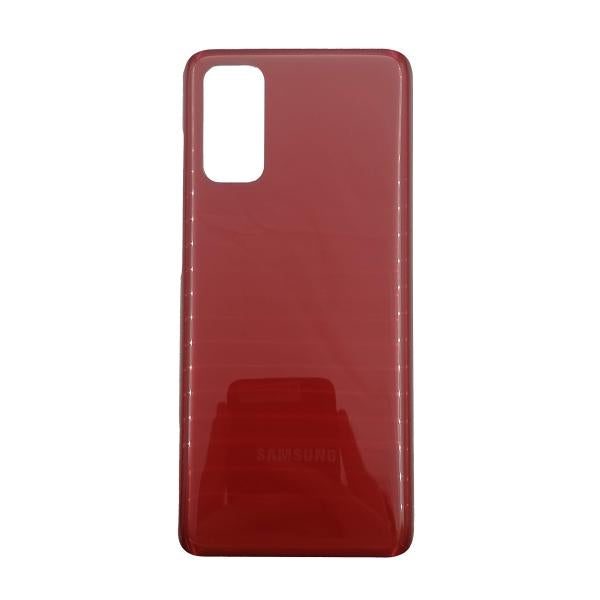 Tapa Samsung Galaxy S20 - Roja Sin Marco