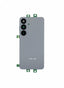 Tapa Samsung Galaxy S25 - Celeste Sin Marco
