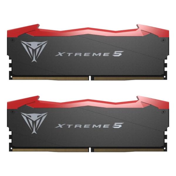 Memoria RAM Pc 32GB (2x16gb) Patriot Viper Xtreme 5 DDR5 8200MHZ CL38 1.45v Xmp 3.0 Pvx532g82c38k - Negro Imagen principal del producto