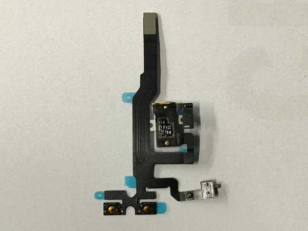 Flex Jack Audio Volumen Micrófono Iphone 4GS 4S A1387 Negro