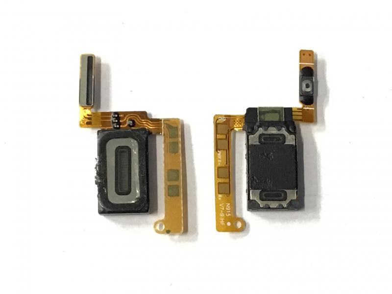 Flex Boton Encendido Auricular Microfono Samsung Galaxy Note 4 Edge N915