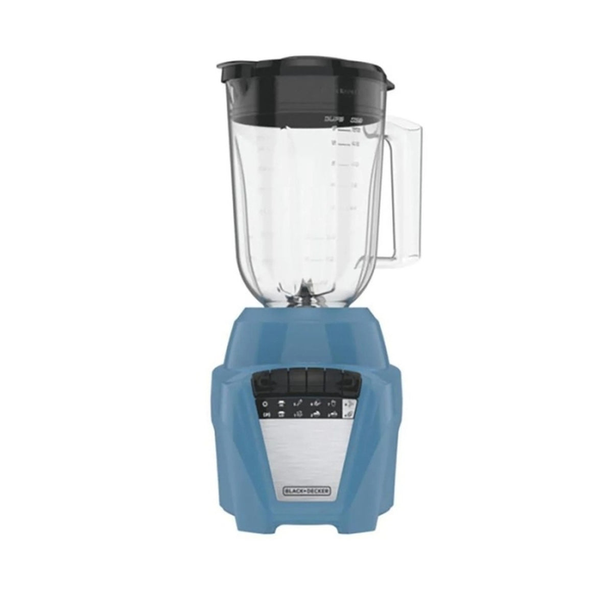 Black + Decker licuadora 8 veloc 700W vaso plast ice crush azul- BL0877-1ADLA