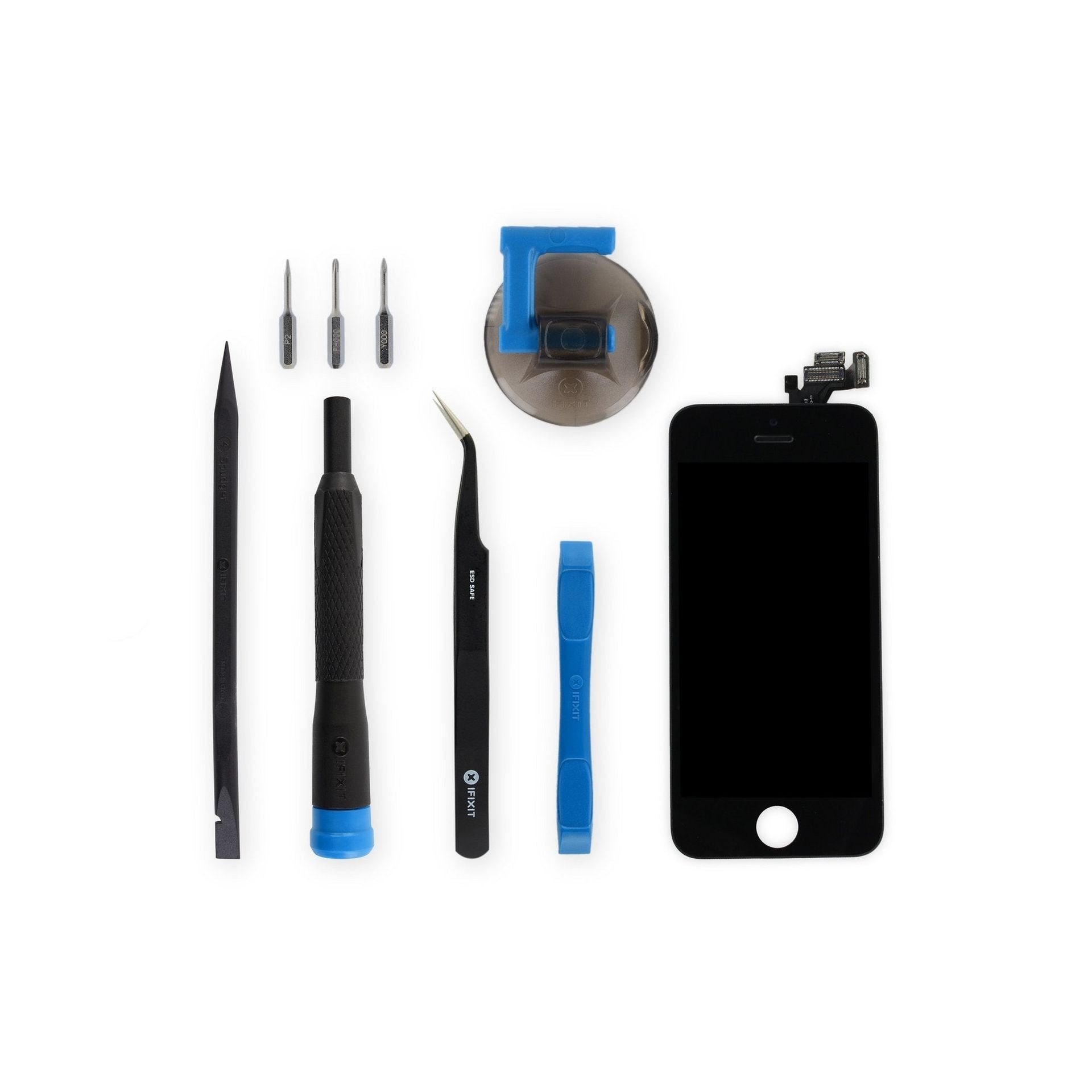 Repuesto LCD pantalla iPhone 5G A1428 A1429 A1442 completa negra con marco Imagen secundaria del producto