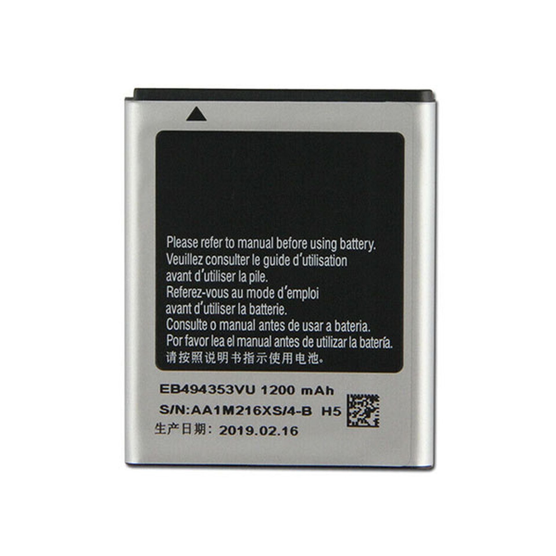 Repuesto bateria para Samsung Galaxy EB494353VU mini S5570 I5510 S5310 Imagen secundaria del producto