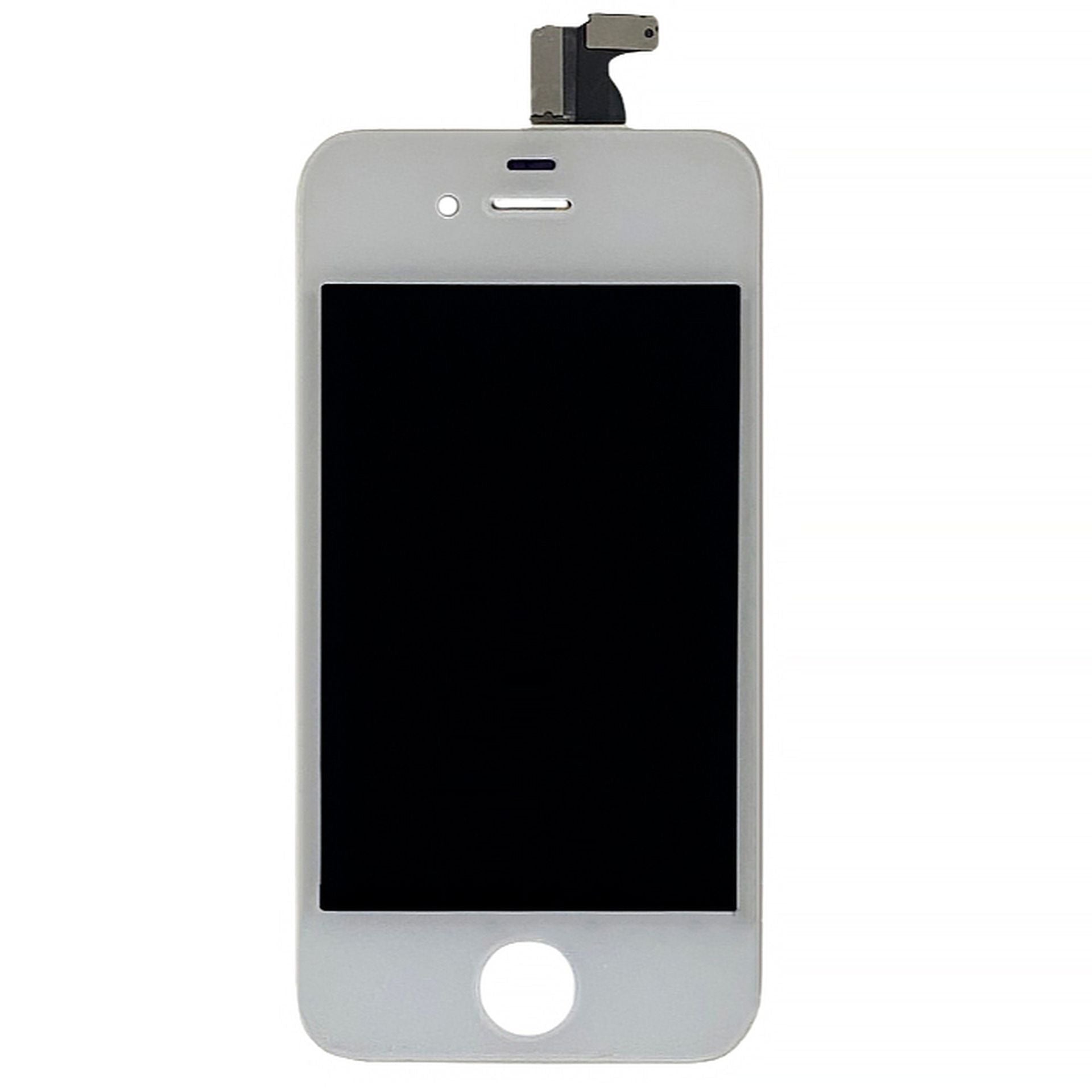 Repuesto LCD pantalla iPhone 4G A1332 completa blanca con marco Imagen secundaria del producto