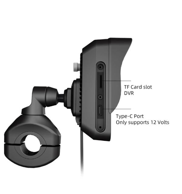 Car Play para Motocicleta M3 - 5" + Dvr