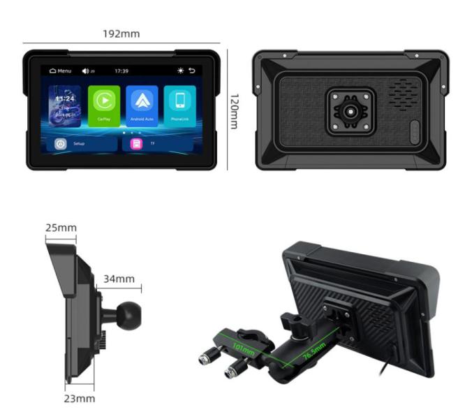 Car Play para Motocicleta M4
