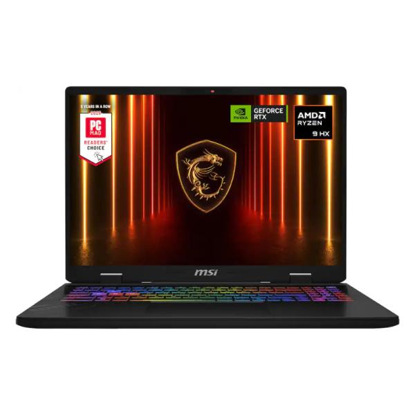 Laptop Gaming Msi Crosshair A16 Hx Ingles 16 Pulg AMD Ryzen 9 8940HX 16GB RAM 1TB SSD Rtx 5060 8GB Win 11 D8WFKG-090US-C - Gris