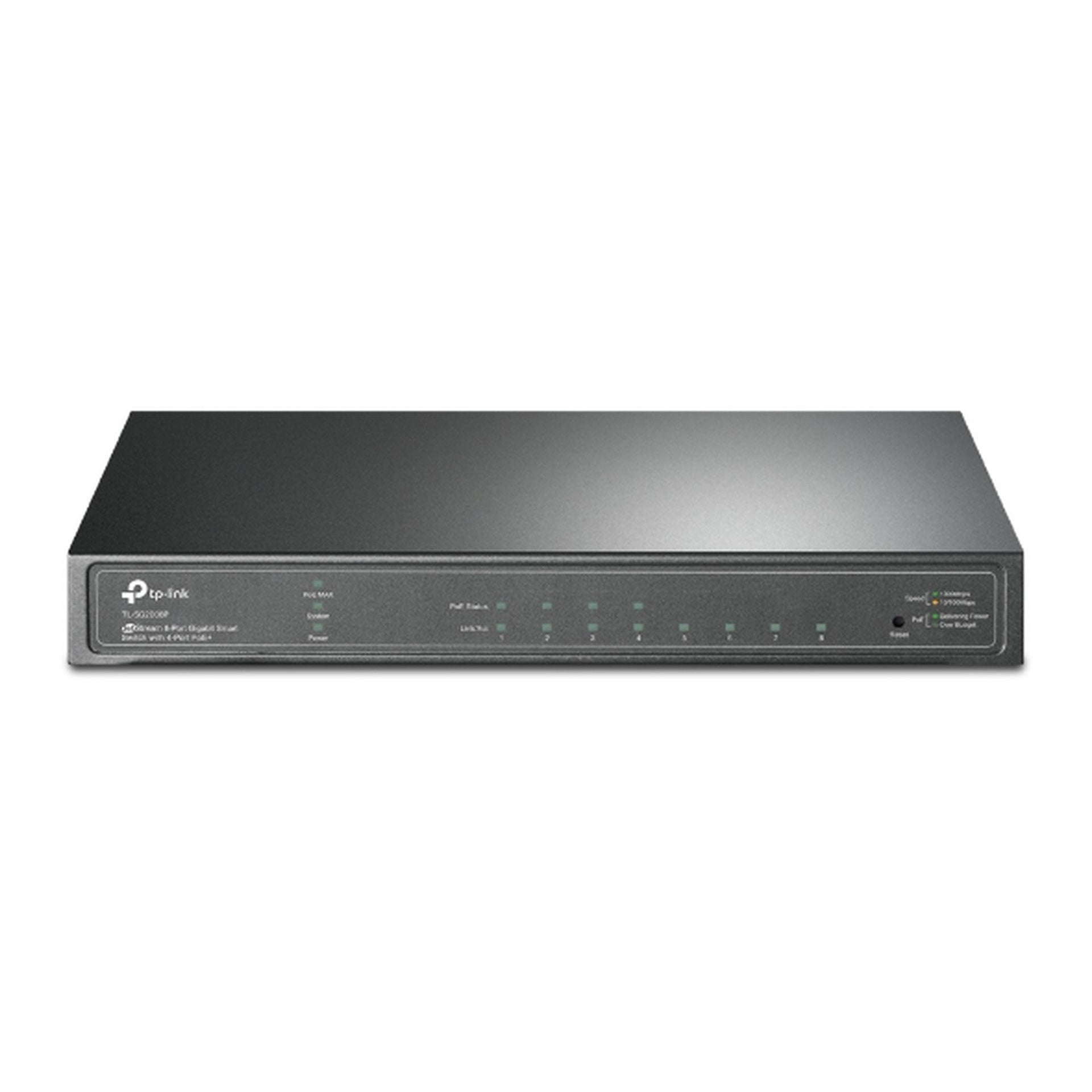 Switch Tp Link SG2008P un omada 4 puertos poe+ y 4 puertos gigabit 10 100 MBPS no administrable Imagen principal del producto