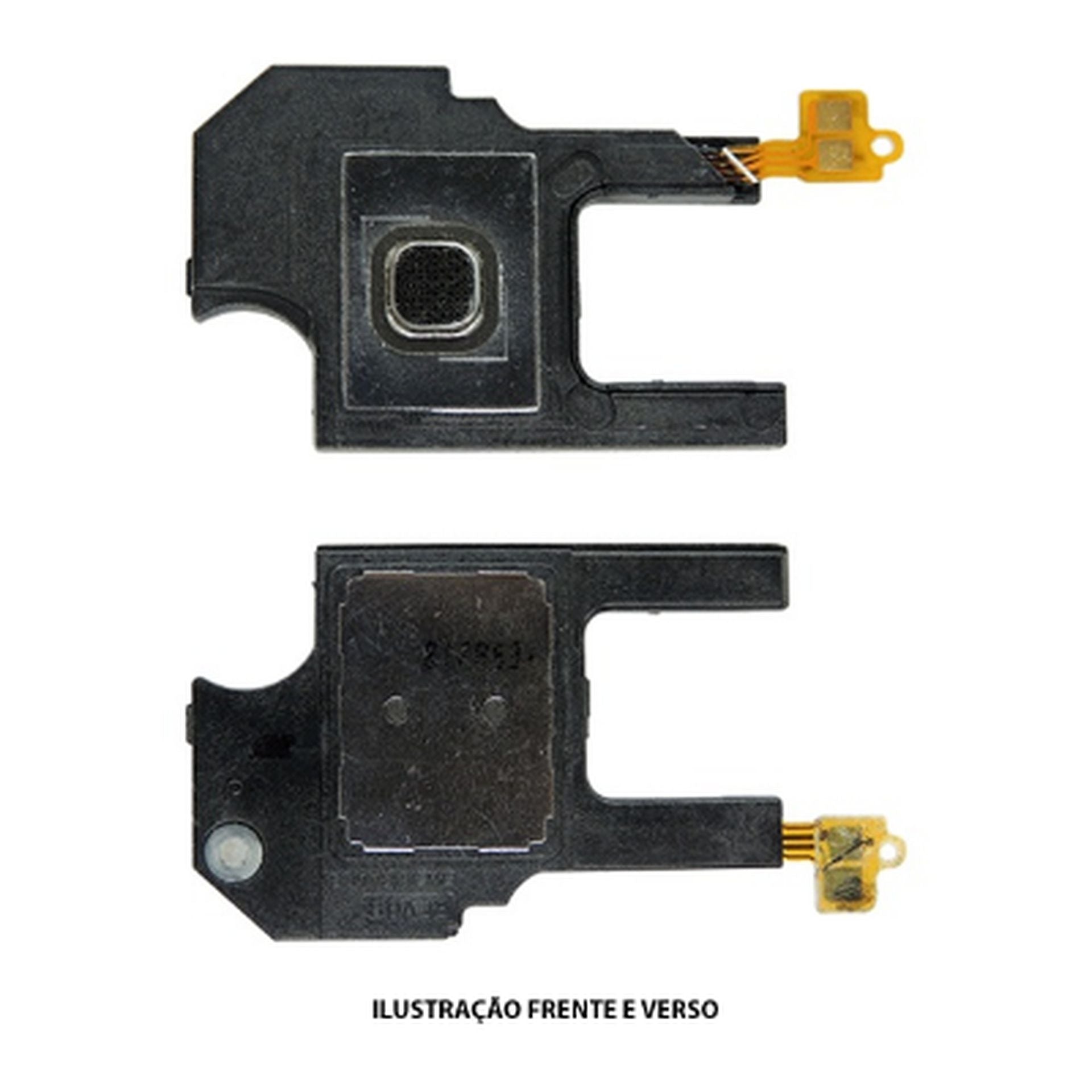 Repuesto flex timbre para Samsung Galaxy A8 A800 negro Imagen secundaria del producto