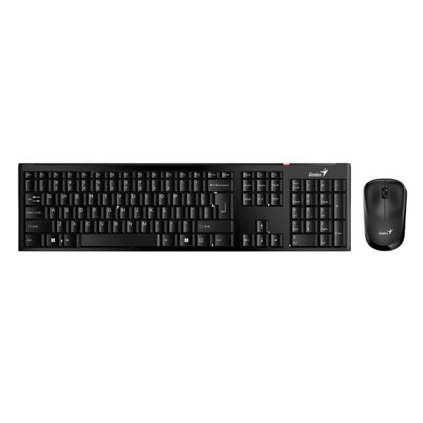 Teclado y Mouse Slimstar 8000SE Inalambrico 2.4 Ghz Español 31340012407 - Negro