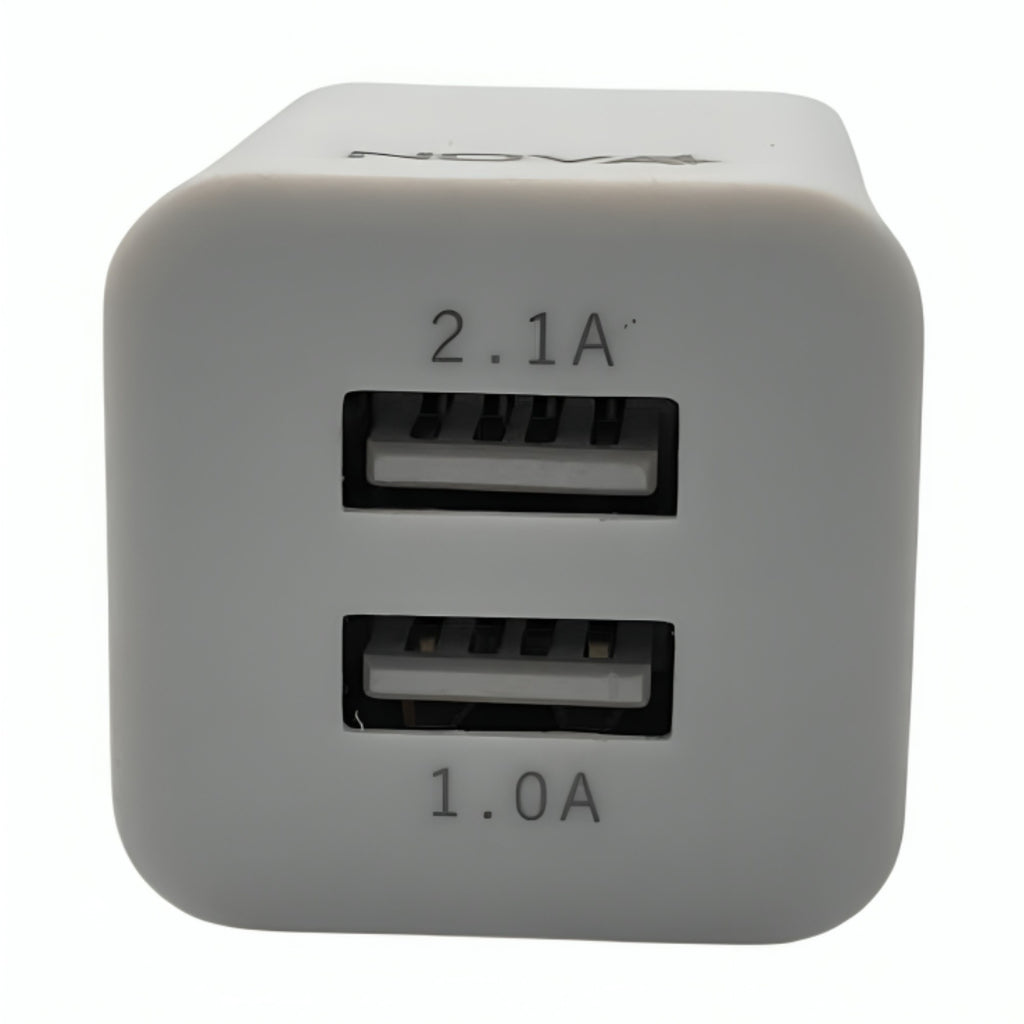 Cargador de pared Nova PA010RBU001C 10W 2 puertos usb-a