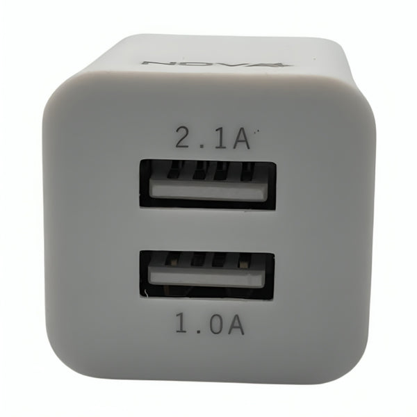 Cargador de pared Nova PA010RBU001C 10W 2 puertos usb-a