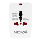 Adaptador universal Nova FEU001001C para viajes