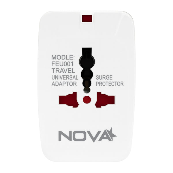 Adaptador universal Nova FEU001001C para viajes