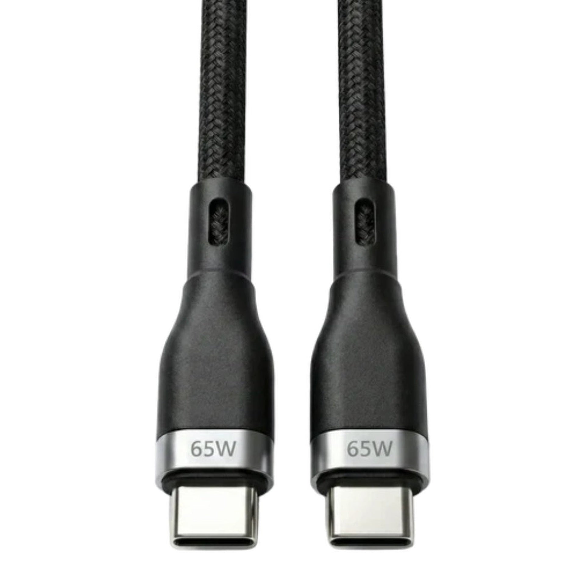 Cable USB-C a USB-C Nova FAD31918001C 65W 1.8m nylon carga rapida Imagen principal del producto