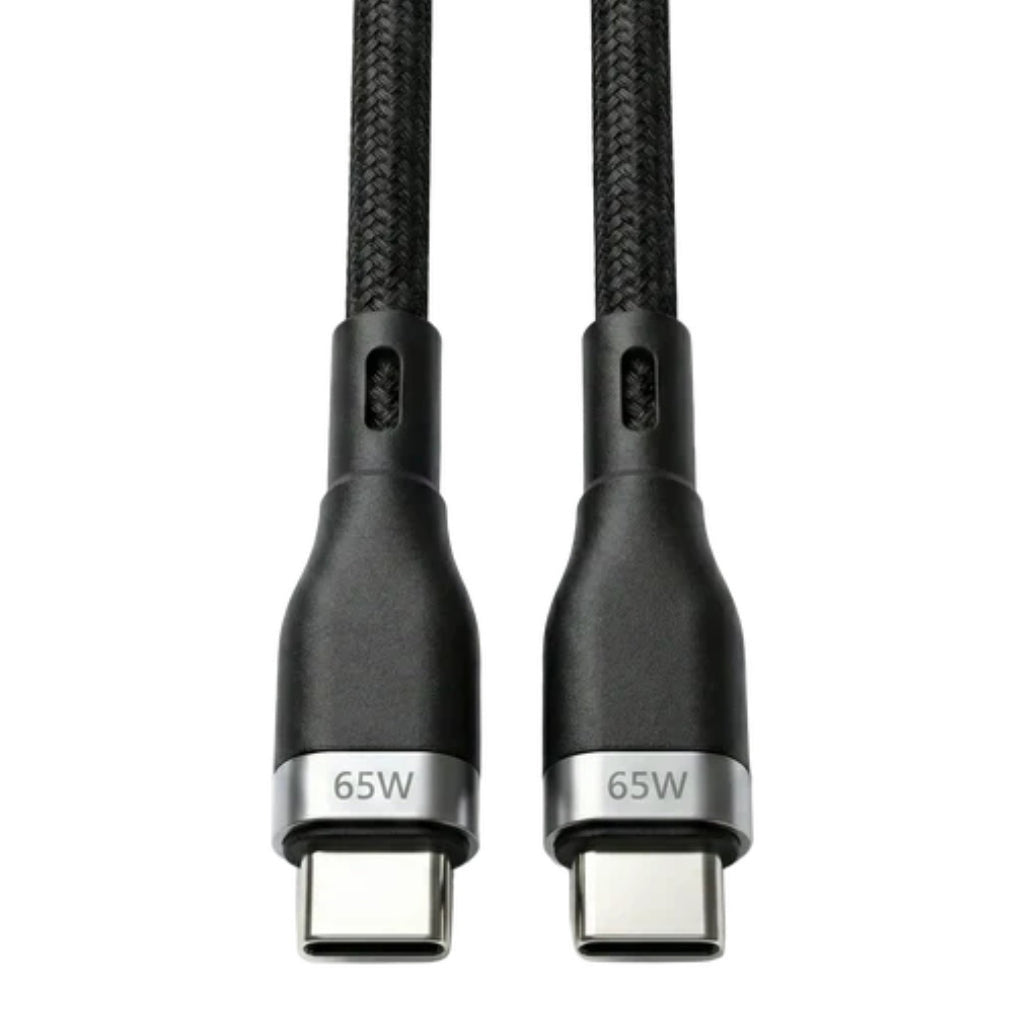 Cable USB-C a USB-C Nova FAD31918001C 65W 1.8m nylon carga rapida