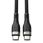 Cable USB-C a USB-C Nova FAD31918001C 65W 1.8m nylon carga rapida