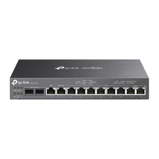 ROUTER TP LINK ER7212PC(UN) OMADA GIGABIT VPN PUERTOS WAN/LAN / WAN / LAN POE  CON CONTROLADOR INTEGRADO