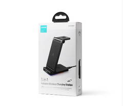 HOLDER CARGADOR INALAMBRICO JR-WQN01 JOYROOM NEGRO