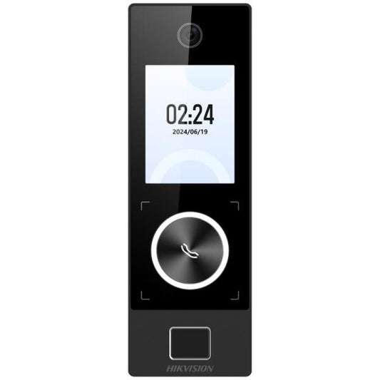 LECTOR BIOMETRICO RECONOCIMIENTO FACIAL HIKVISION DS-K1T323MBFWX-E1(O-STD) (E) CON PANTALLA DE 2.4" LENTE 2MP 302922220