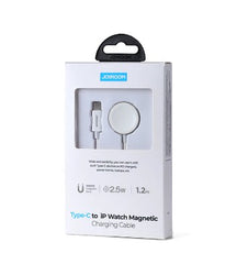 CARGADOR RELOJ USB TIPO C A APPLE S-IW004 JOYROOM BLANCO