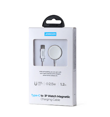 CARGADOR RELOJ USB TIPO C A APPLE S-IW004 JOYROOM BLANCO