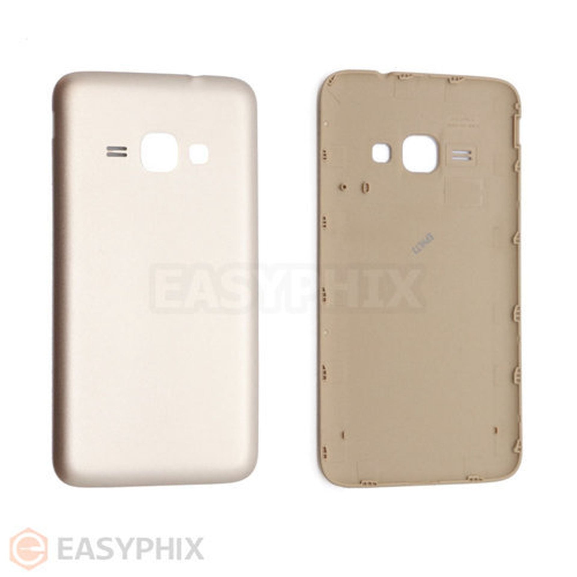 Repuesto tapa para Samsung Galaxy J1 2016 J120 dorada sin marco Imagen secundaria del producto