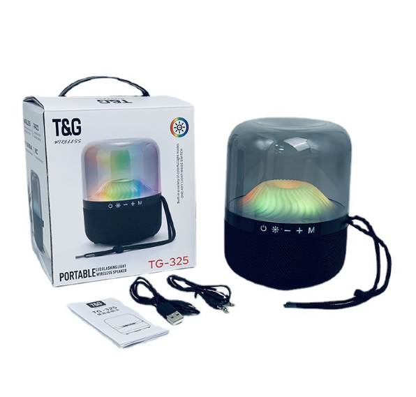 PARLANTE BLUETOOTH TG-325 T&G NEGRA