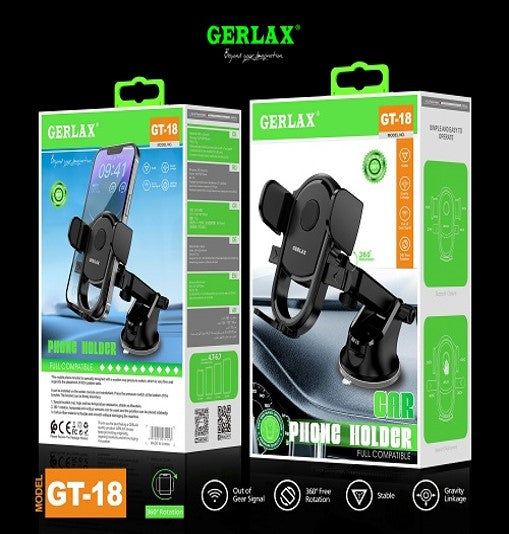 HOLDER GT-18 GERLAX NEGRO