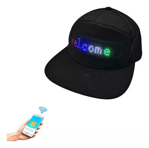 Gorra con LED - Negra