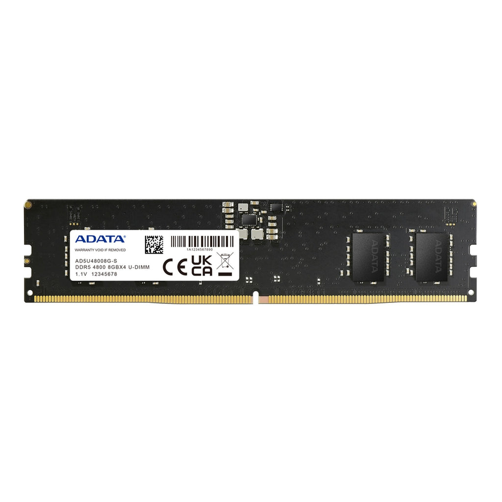 Memoria RAM pc 8GB ADATA AD5U48008G-S DDR5 4800 MHz cl no especificado 1.1v