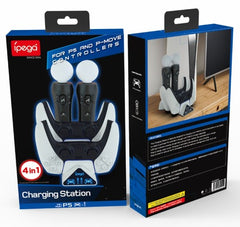 CARGADOR PARA CONTROL PLAY STATION 5 PG-P5011 IPEGA NEGRO