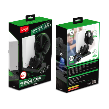 ESTANTE CARGADOR PARA X BOX PG-XBS013 NEGRO