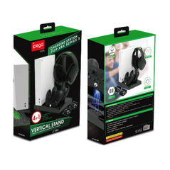 ESTANTE CARGADOR PARA X BOX PG-XBS013 NEGRO