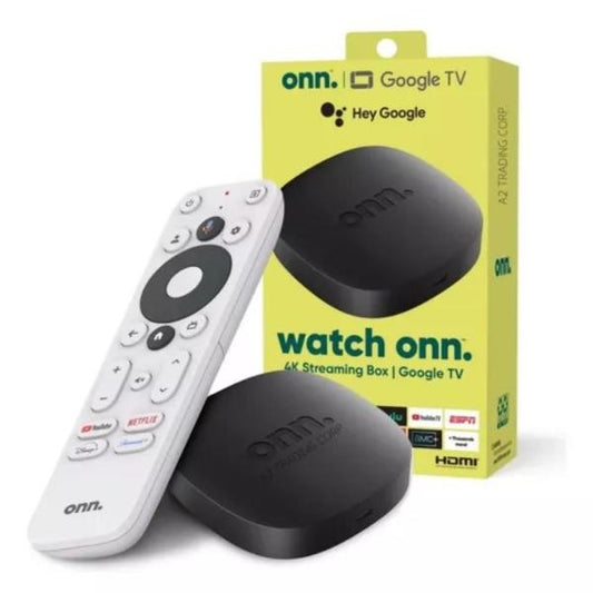 DISPOSITIVO STREAMING WATCH 4K ONN GOOGLE NEGRO