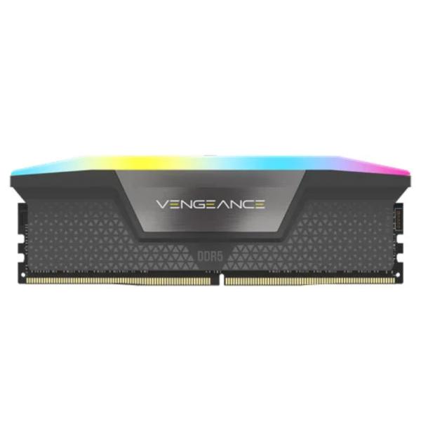 Memoria RAM Pc 16GB Corsair Vengeance RGB DDR5 6000MHZ CL36 1.35v Cmh16gx5m1e6000z36 - Negro Imagen principal del producto