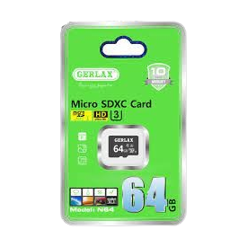 MEMORIA MICRO SDXC 64GB GERLAX