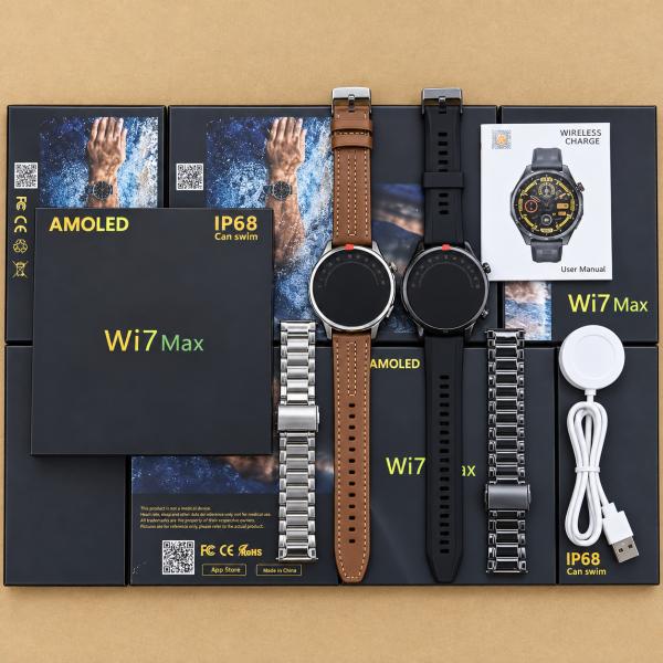 Reloj Inteligente WI7 MAX - Plateado